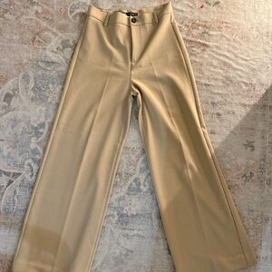 Zara Beige Dress Pants